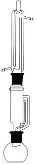 Soxhlet Extraction  Apparatus with Flanged Extractor 