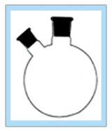 Flasks, Round Bottom, Two neck